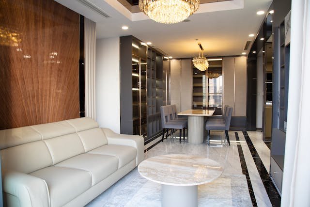 Luxury apartments with swimming pool